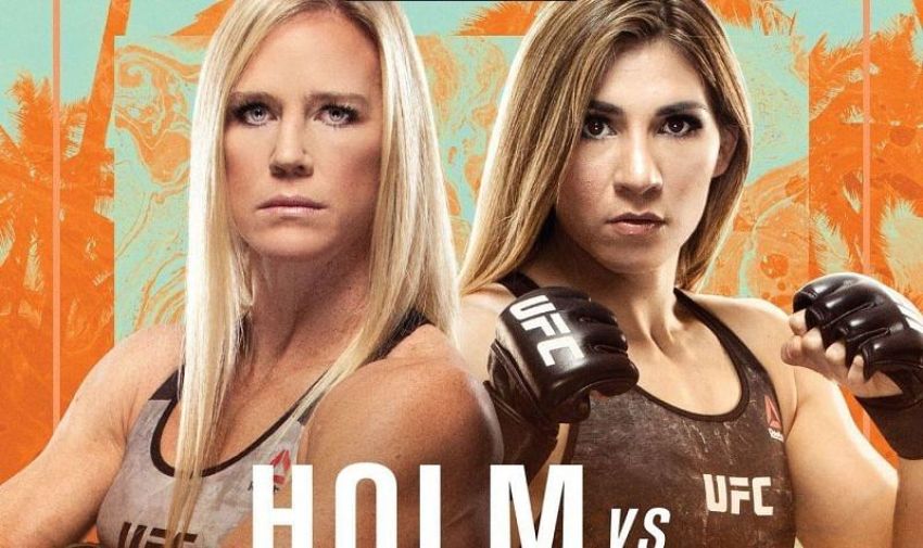 Файткард турнира UFC on ESPN 16: Холли Холм - Ирен Алдана