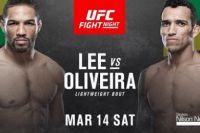 Ставки на UFC Fight Night 170: Коэффициенты букмекеров на турнир Кевин Ли - Чарльз Оливейра