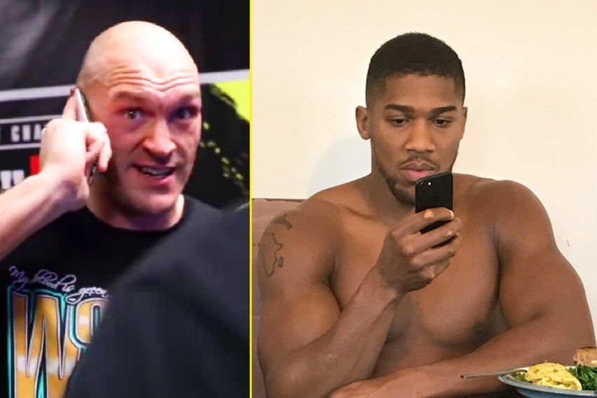 Boxing news: Tyson Fury told about an unpleasant phone conversation with Anthony Joshua