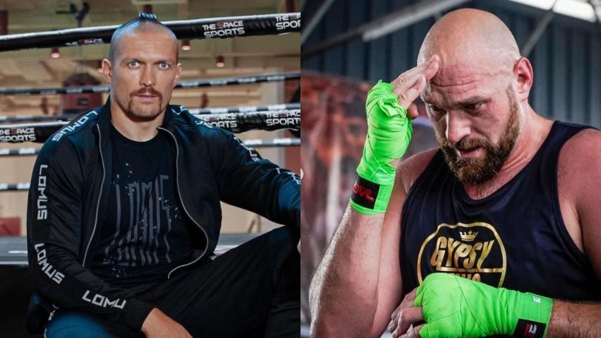 Александр Усик порассуждал, почему Фьюри согласился на бой с ним: "Он сам говорит, что его цель – это деньги"