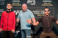 Битва взглядов участников главного карда UFC 209