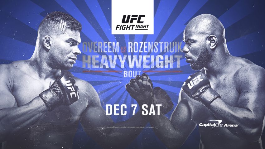 UFC on ESPN 7 Алистар Оверим – Уолт Харрис. Смотреть онлайн прямой эфир