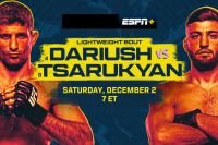 Результаты турнира UFC on ESPN 52