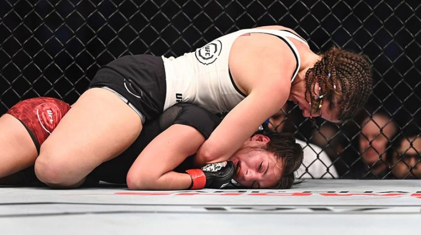 Лиана Джоджуа прокомментировала свое поражение на UFC 242