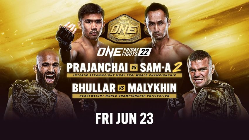 Прямая трансляция ONE Friday Fights 22