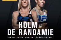 Видео боя Холли Холм - Жермейн де Рандами UFC 208