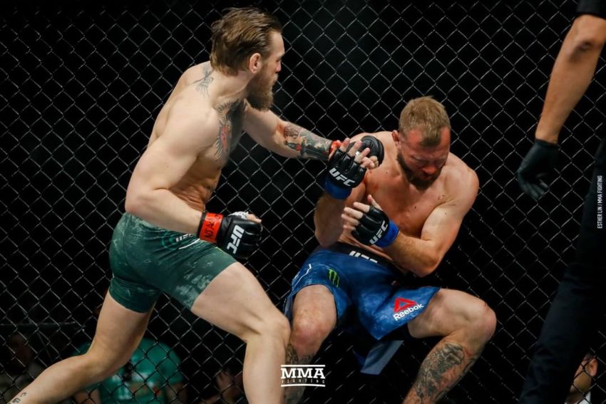 Конор МакГрегор уничтожил Дональда Серроне в первом раунде на UFC 246
