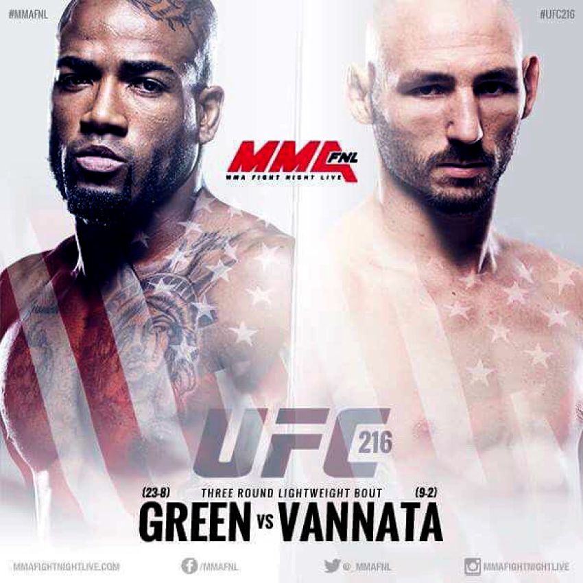 Видео боя Бобби Грин - Лэндо Ванната UFC 216