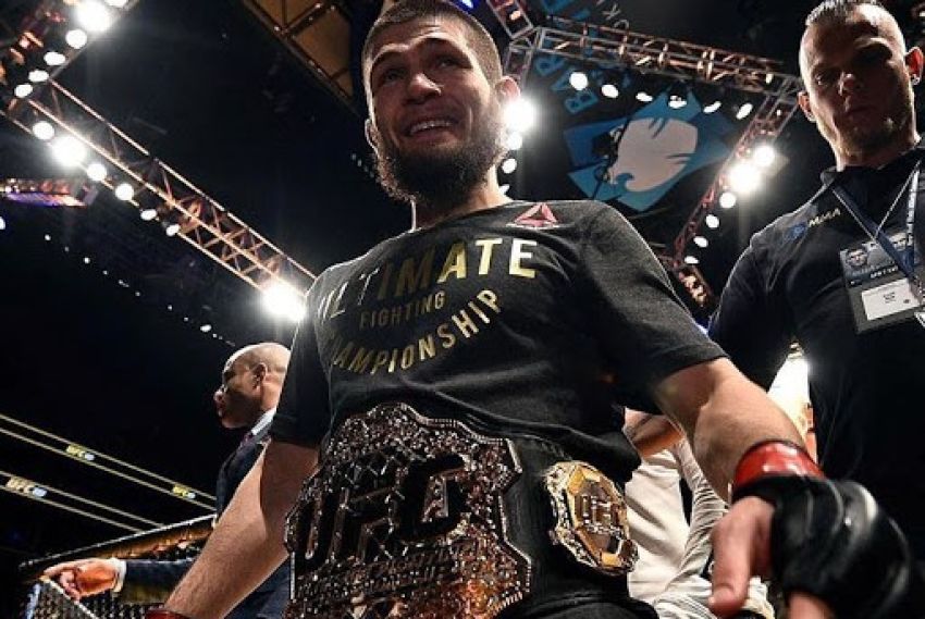 Хабиб Нурмагомедов вспомнил свои эмоции после завоевания титула UFC