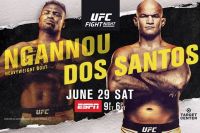 Результаты турнира UFC on ESPN 3: Фрэнсис Нганну - Джуниор Дос Сантос