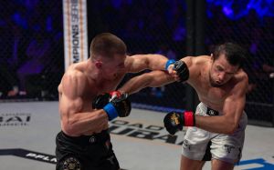 Усман Нурмагомедов сохранил титул в бою с Полом Хьюзом на PFL Road to Dubai Champions Series