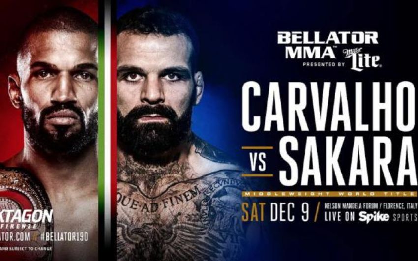 Результаты турнира Bellator 190: Карвальо — Сакара