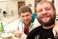Александр Емельяненко и Рамзан Кадыров сняли видео перед боксерским спаррингом