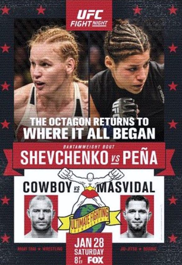 РП UFC №2 UFC on Fox: Shevchenko vs. Peña