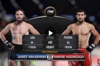 Видео боя Раймонд Магомедалиев - Джеймс Накашима One Championship: Conquest of Champions