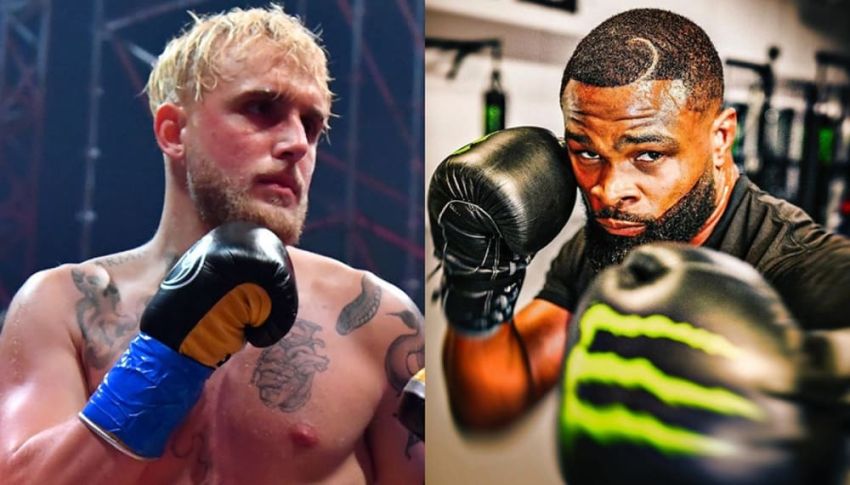 Tyron Woodley vs. Jake Paul. Paul negotiated an automatic rematch
