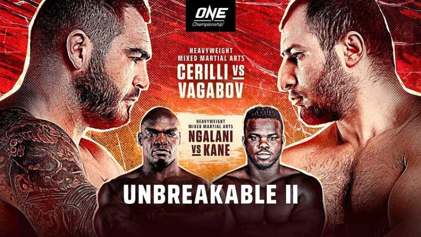 Прямая трансляция ONE Championship: Unbreakable 2: Абдулбасир Вагабов – Мауро Черилли