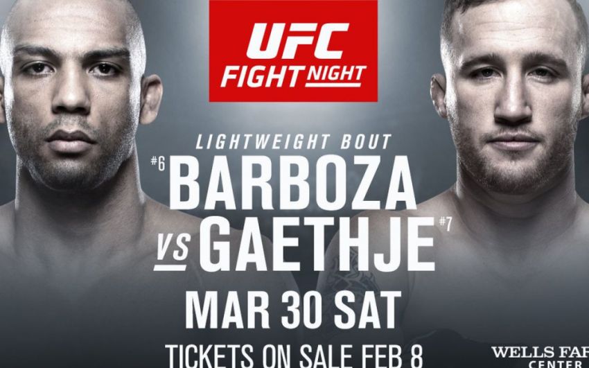 Эдсон Барбоза - Джастин Гэтжи. Превью главного события UFC on ESPN 2