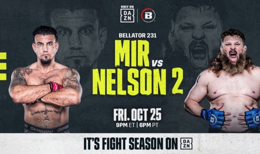 Прямая трансляция Bellator 231: Фрэнк Мир - Рой Нельсон 2