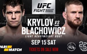 Никита Крылов и Ян Блахович проведут бой на турнире UFC в Москве