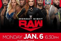 Прямая трансляция WWE Monday Night Raw Андраде – Рэй Мистерио