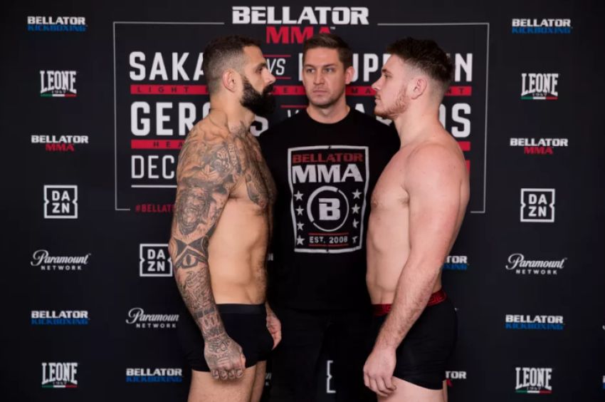 Результаты турнира Bellator 211: Алессио Сакара - Кент Коппинен