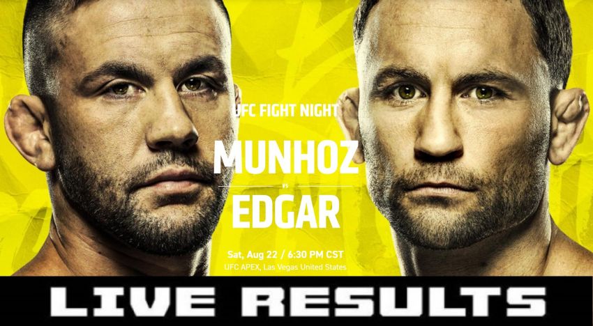 Результаты турнира UFC on ESPN 15: Фрэнки Эдгар - Педро Муньос