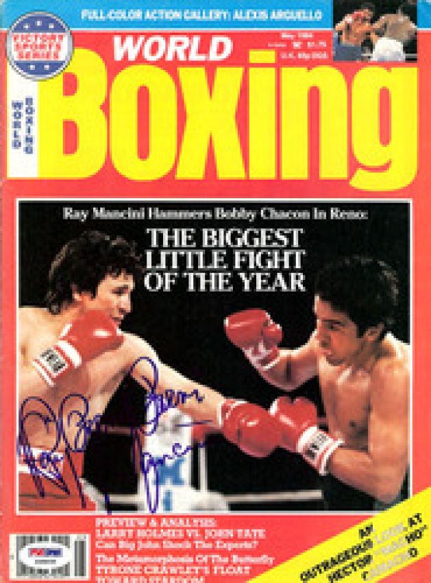 Этот день. Ray Mancini vs Bobby Chacon. 