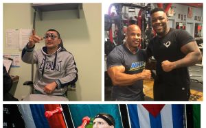 InstaBoxing 22 ноября 2018: Кудряшов жонглирует гантелями, Джаррелл Миллер тренируется с бодибилдерами