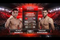 Видео боя Ясубей Эномото - Николай Алексахин Fight Nights Global 61