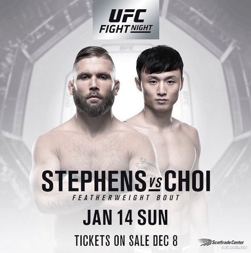РП ММА №1 UFC Fight Night 124 Stephens vs. Choi