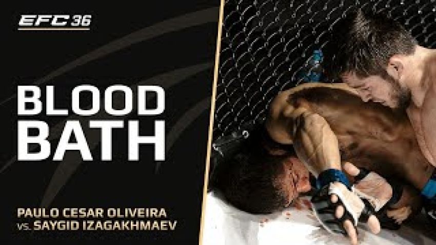 Видео боя Сайгид Изагахмаев – Пауло Сезар Оливейра EFC 36