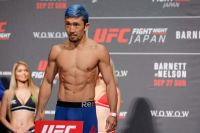 Мизуто Хирота снят с турнира UFC Fight Night 117 по состоянию здоровья