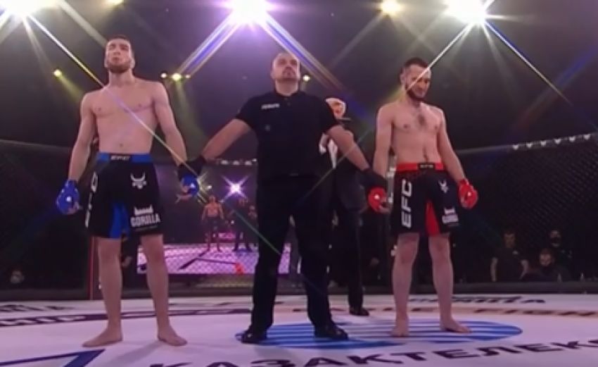 Видео боя Гаджимурад Магомедов - Заур Албаков EFC 31