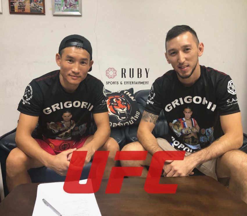 Григорий Попов подписал контракт с UFC