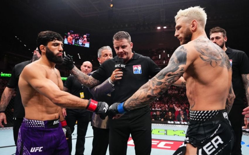 Арман Царукян засабмитил Дэна Хукера в главном бою UFC Fight Night 265