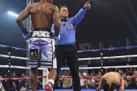 Боксеры зала Мэйвезеров обсуждают бой Эррол Спенс - Феликс Тринидад