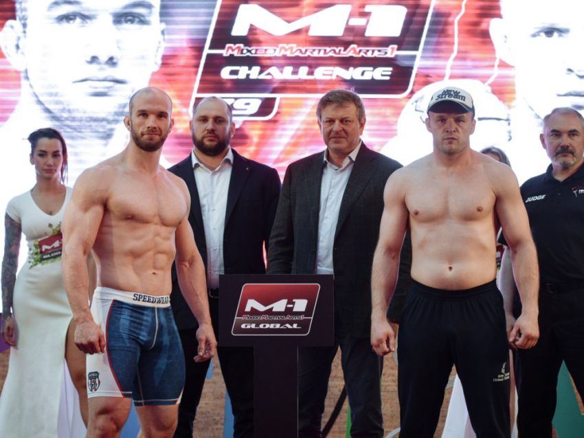 Результаты взвешивания M-1 Challenge 79: Шлеменко против Хэлси 2