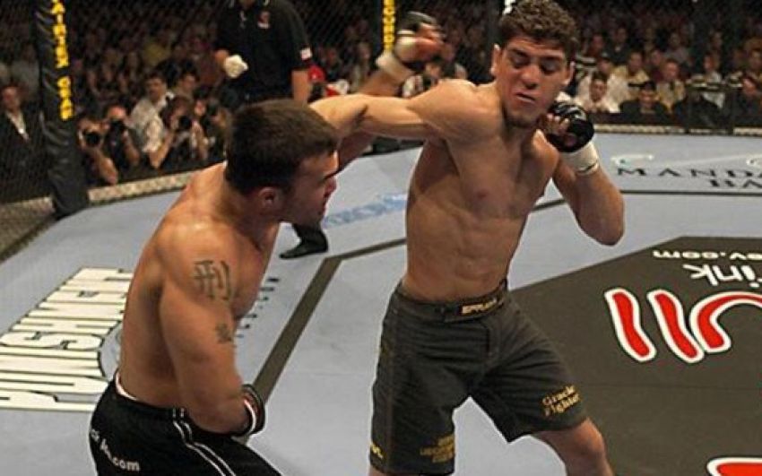 Видео боя Робби Лоулер – Ник Диас UFC 47 It's On