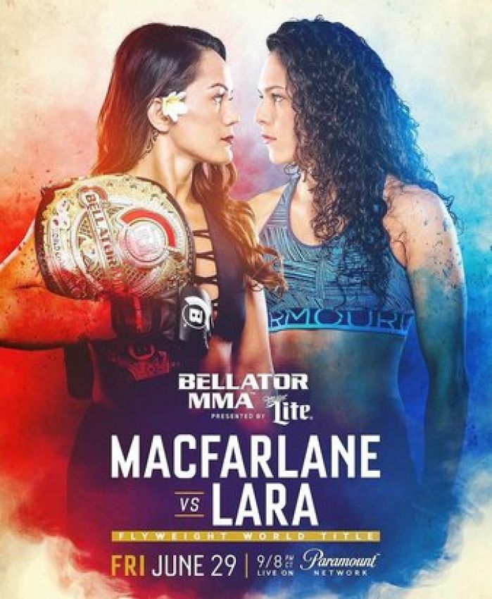 Прямая трансляция Bellator 201: Илима-Лей Макфарлэйн — Алехандра Лара