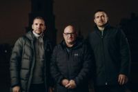 Александр Усик, Андрей Шевченко и астронавт Скотт Келли встретились в Киеве на съёмках