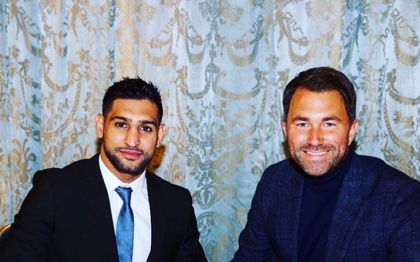 Амир Хан заключил контракт с Matchroom Boxing
