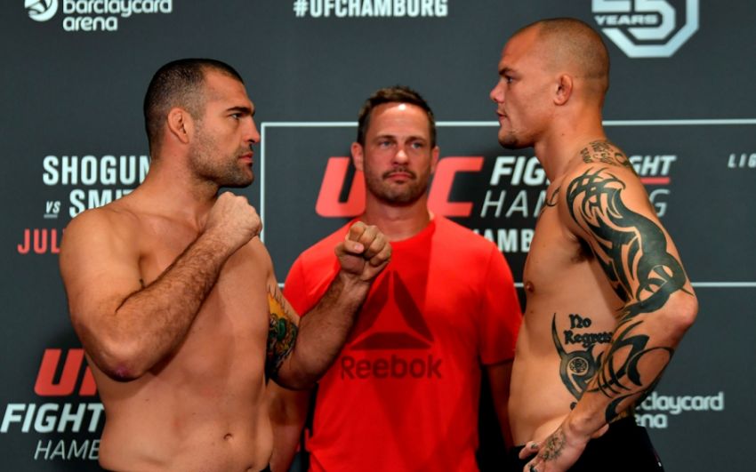 UFC Fight night 134: Энтони Смит брутально нокаутировал Маурисио Руа