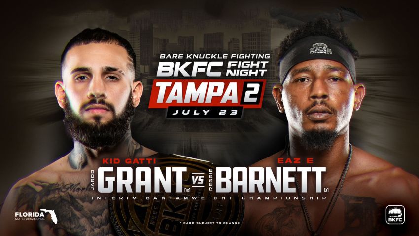 Прямая трансляция BKFC Fight Night: Tampa 2