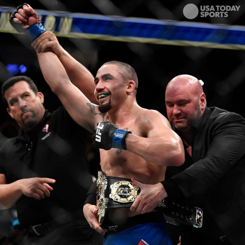 Видео боя Йоэль Ромеро - Роберт Уиттакер UFC 213