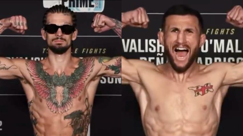 Результаты взвешивания турнира UFC 316