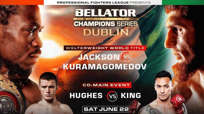 Прямая трансляция Bellator Champions Series: Dublin