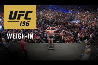 Взвешивание UFC 196 (прямая трансляция)