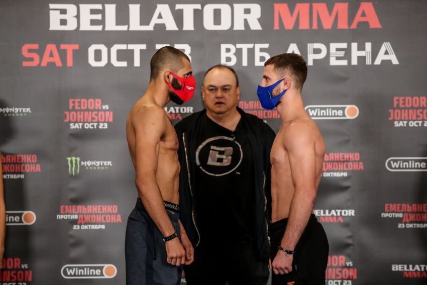 Видео боя Александр Осетров - Эйден Ли Bellator 269