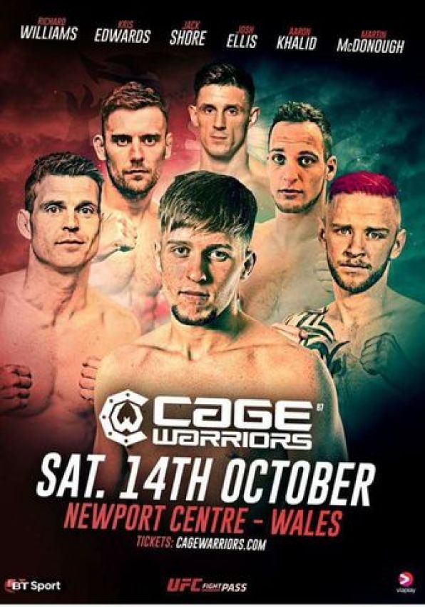  Прямая трансляция Cage Warriors 87